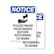 Signmission Safety Culture Sign, 7 in Width, Plastic, Rectangle OS-2PACK-NS-P-710-V-17648 - alternate 1